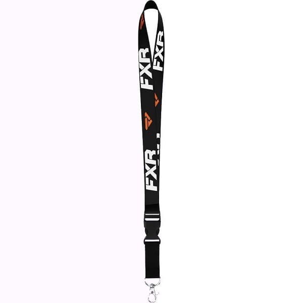 фото Ланьярд FXR Black/White/Orange OS 181690-1001-00