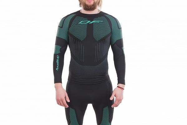 фото Термофутболка Dragonfly 3DTHERMO GREEN с длинным рукавом (M) 300206