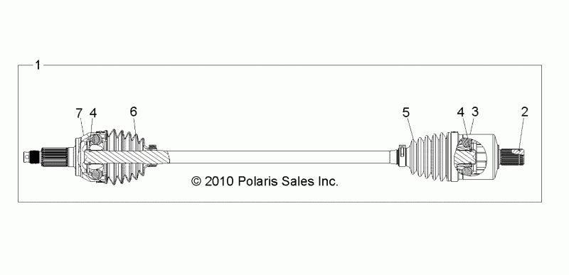 фото 2204362 Пыльник KIT- BOOT OUTBOARD(81-1501) задн наружн RZR800/ перед-задн наружн RZR900