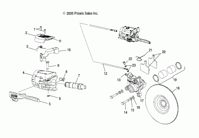фото 2202727 Колодки тормоз KIT-Brake Pad Type 94 800DR SWB