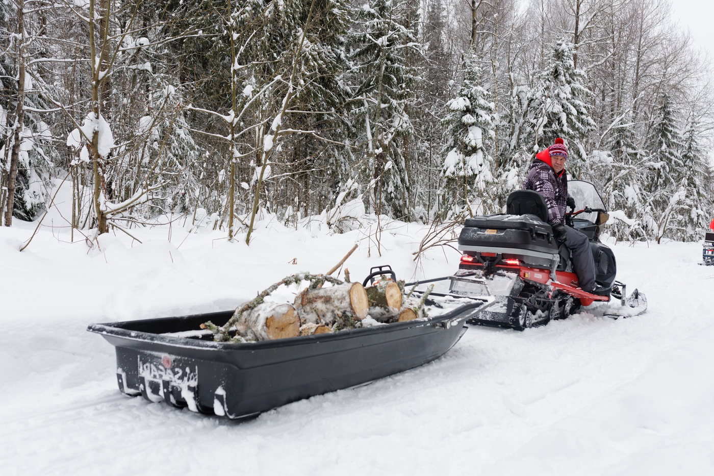 фото Snowcross 1000 SWT SC Чёрно-красный